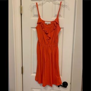 LOFT orange sundress